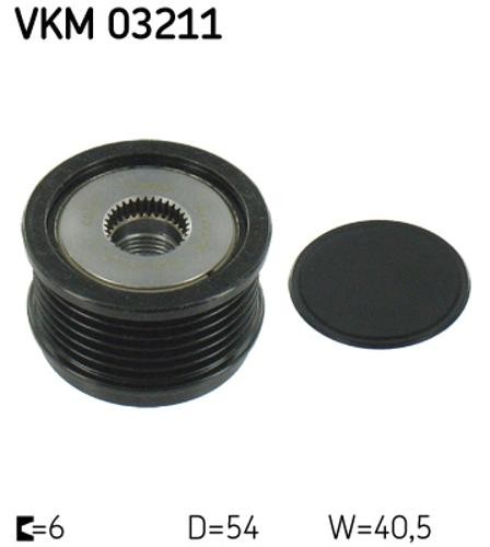 SKF-OE VKM 03211 Alternator Freewheel Clutch for ALFA ROMEO,CHRYSLER,FIAT,JEEP,L - Image 7