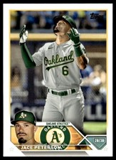 2023 Topps Jace Peterson Oakland Athletics #619