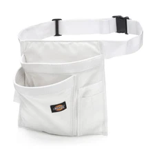 Apron Painter Work Belt 5 Pocket Tool Brush Pouch White Dickies 57049