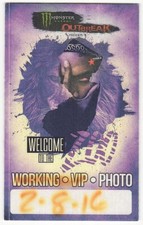 2016 Fetty Wap Post Malone Concert Backstage Pass Boston MA