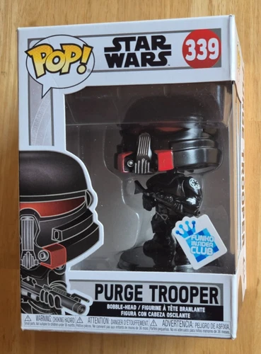 Funko Pop! Star Wars Purge Trooper #339 Insider club Stormtrooper FREE SHIPPING!