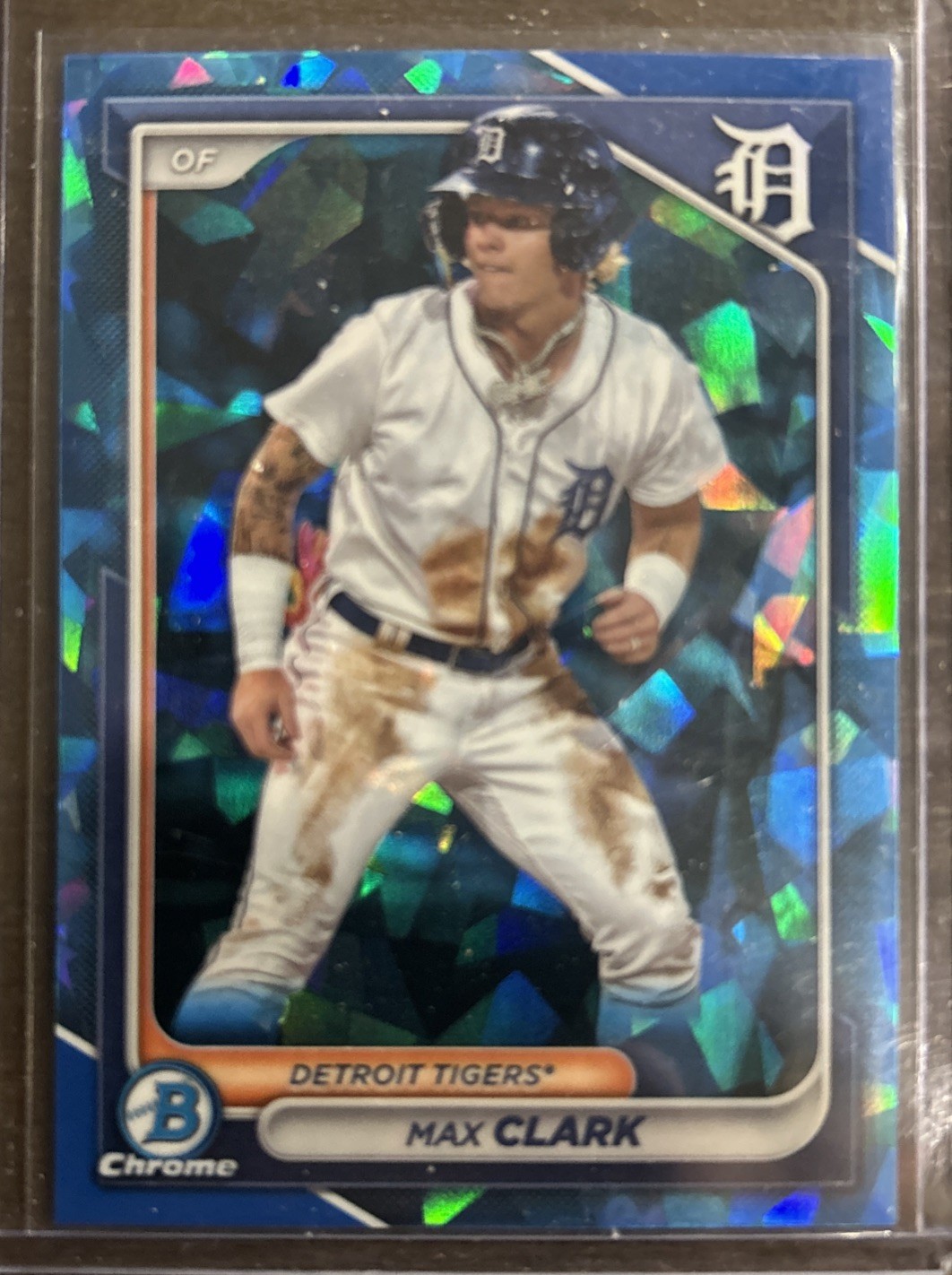 2024 Bowman Sapphire Edition - Chrome Prospects Max Clark #BCP-74 (RC)