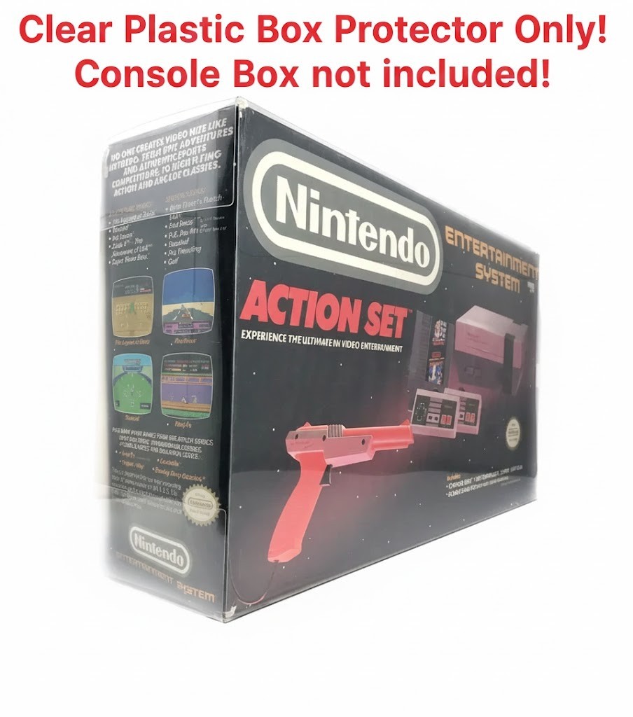Box Protector NES Action Set - Plastica Trasparente 0.5mm PET