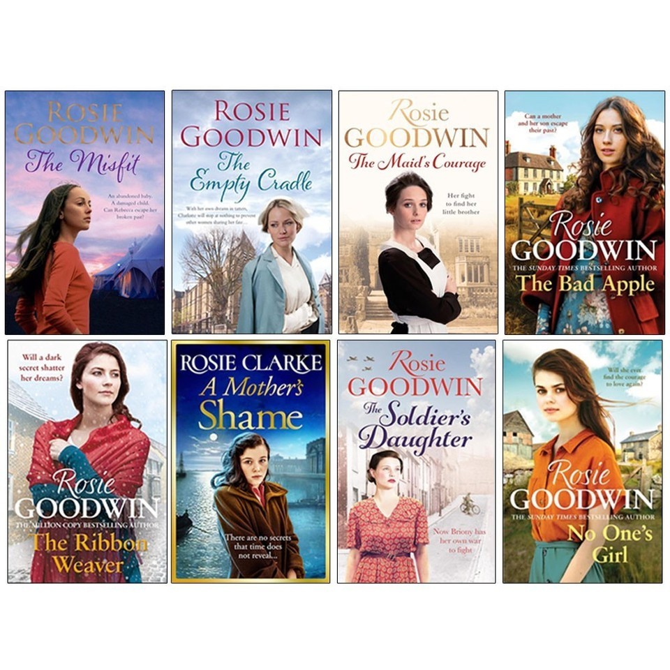 Rosie Goodwin Collection 8 Books  Set The Misfit,The Maid's,The Empty Cradle