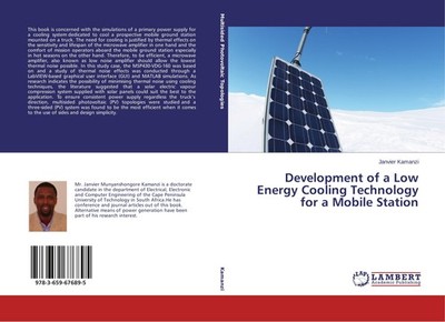 Development of a Low Energy Cooling Technology for a Mobile Station Janvier Kama