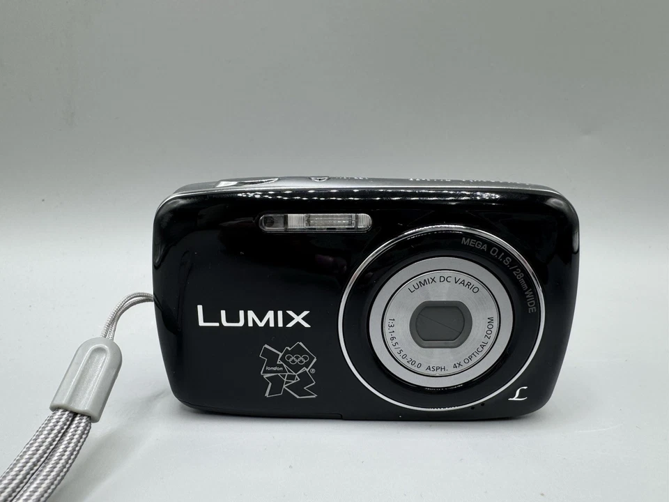 Panasonic LUMIX DMC-S3 12.1MP Digital Camera, Black - Tested, photo 2 of 5