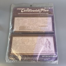 Vtg Paragon Candlewick-Plus Kit 0182 THE LORD IS My SHEPHERD Colonial Style