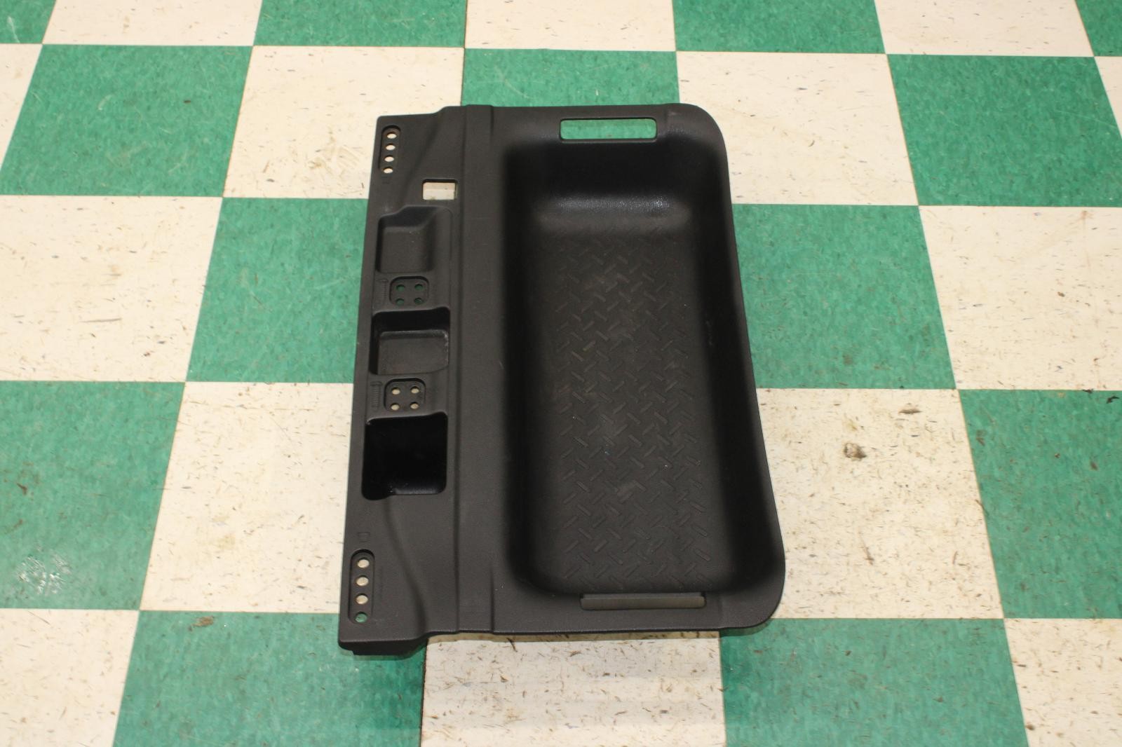 11-18 Wrangler Black Rear Trunk Side Load Floor Storage Cargo Bin Panel Tray Tub thumbnail 6