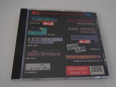 DVD Audio Music Sampler Volume one          DTS   DVD  Audio