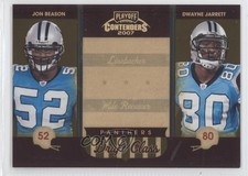 2007 Playoff Contenders Draft Class Gold 69/250 Jon Beason Dwayne Jarrett 1c6