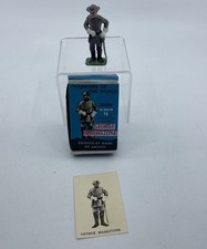 Vtg Marx Warriors Of The World Confederate Soldier George Markstone Box/Card 1D