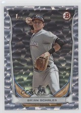 2014 Bowman Draft Silver Ice Brian Schales #DP103 3a3