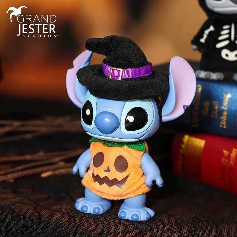 Enesco Stitch Trick Or Treat Disney Halloween Stitch Pumpkin