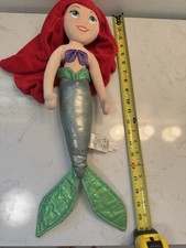 Disney Store Ariel Plush Doll 20 Inch Large The Little Mermaid Stuff Toy