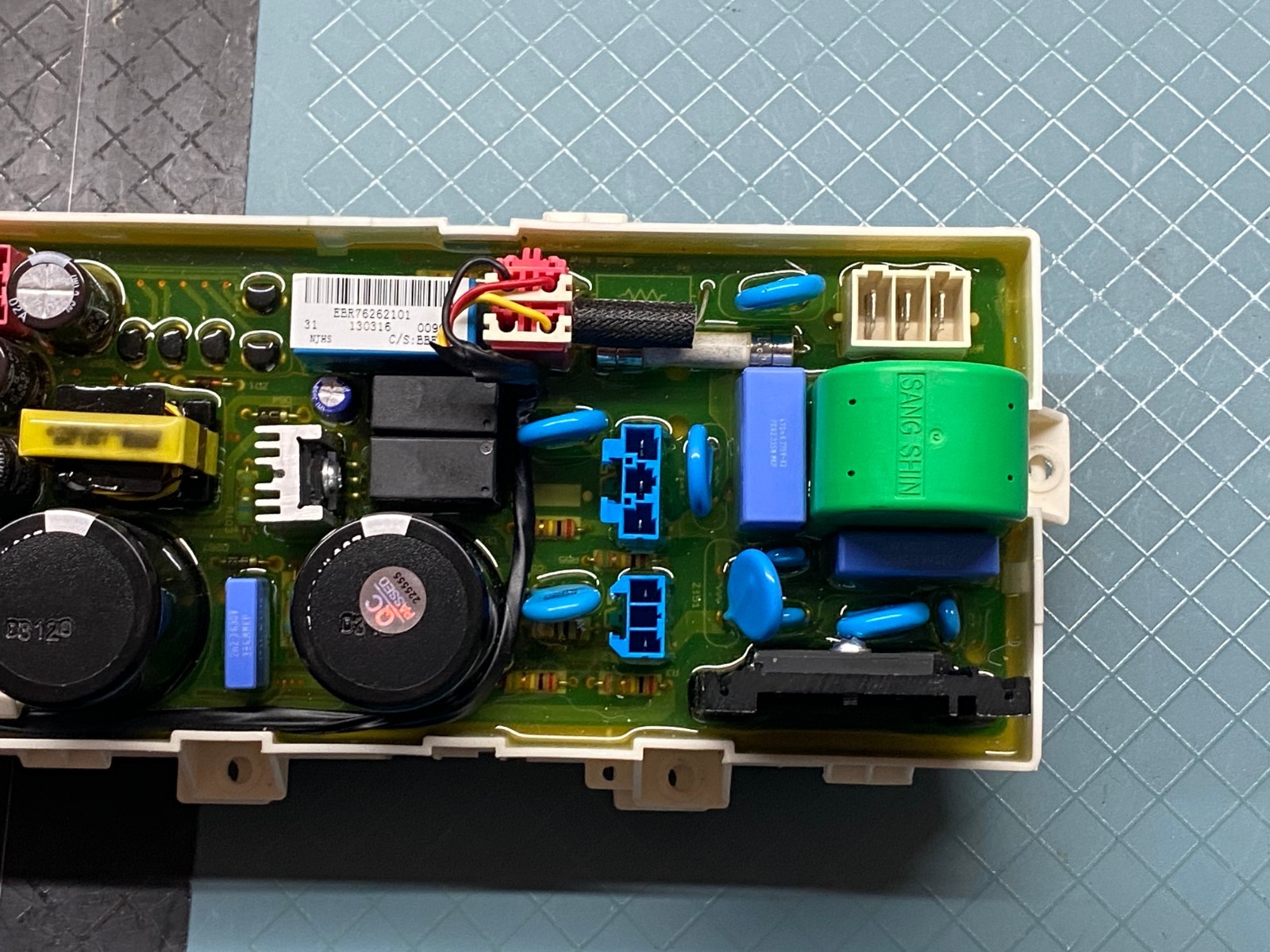 LG Washer Interface Board & Main Board SEE ALL PICS P# EBR76262101 EBR76262201