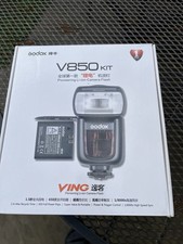 Godox Ving V850 Shoe Mount Strobe Flash for Sony Hot Shoe VB18 Kit