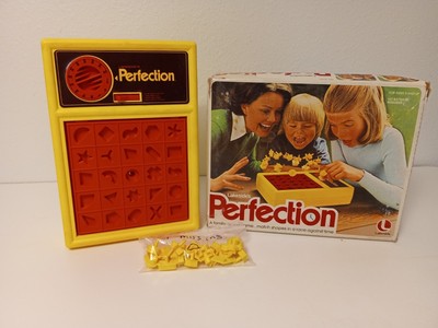 Vintage 1982 Perfection Game by Lakeside Games - Missing 1- Piece -WORKS GREAT
