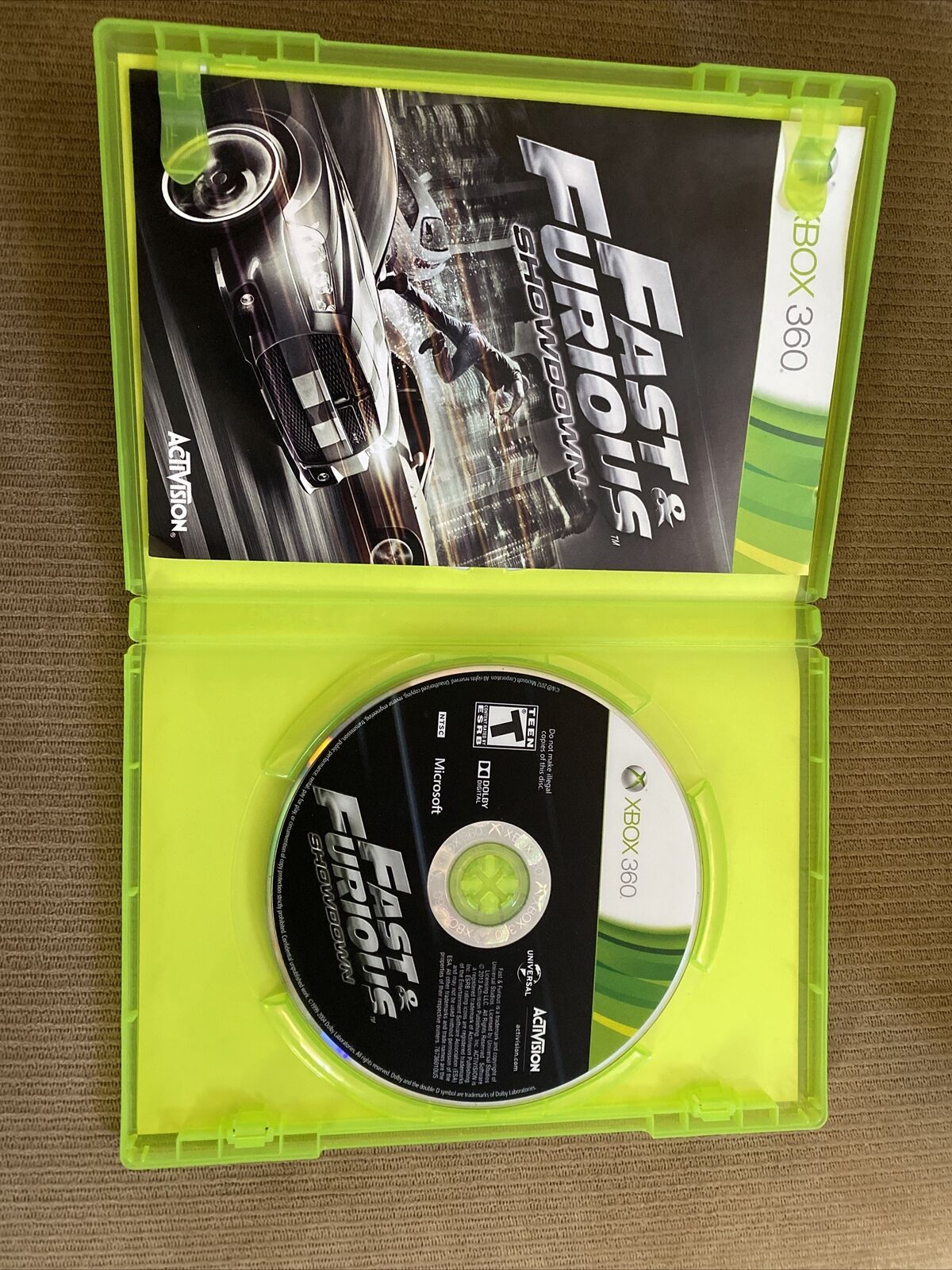 Fast & Furious: Showdown Xbox 360 Used