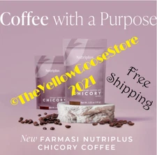 FARMASI ❤️ NUTRIPLUS  DELISH CHICORY INSTANT COFFEE  ❤️  Hot/Cold FREE SHIPPING