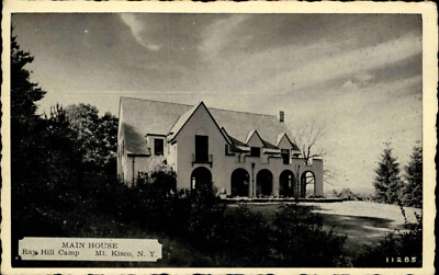 Main House Ray Hill Camp Mt. Kisco N. Y. US-Postcard USA Ansichtskarte ~1950