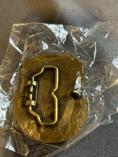 US ARMY belt buckle Materiel Readiness TMDE CALIBRATION AND REPAIR (RARE) NEW - Picture 3 of 3