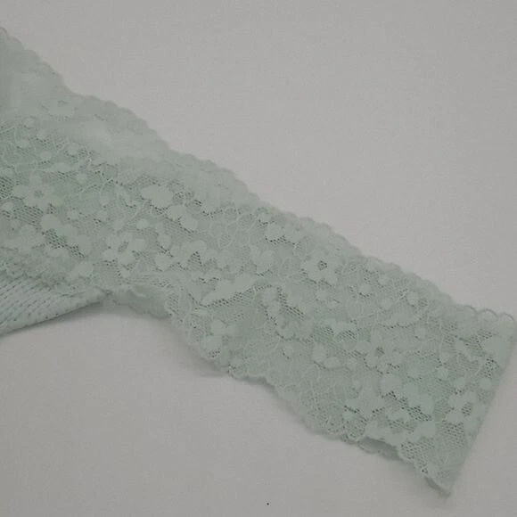 Victoria's Secret Mujer XXL Encaje Cintura Waffle Algodón Tanga Panty Invierno Hielo Foto 2 de 4