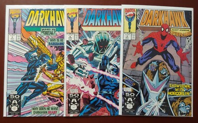 Marvel Darkhawk #3,4,5 (1991) Spider-Man App, 