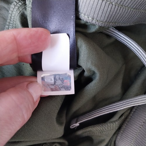The North Face Pants Girls Large 14 16 Pull On Joggers Cropped Army Green Casual - Picture 14 of 16