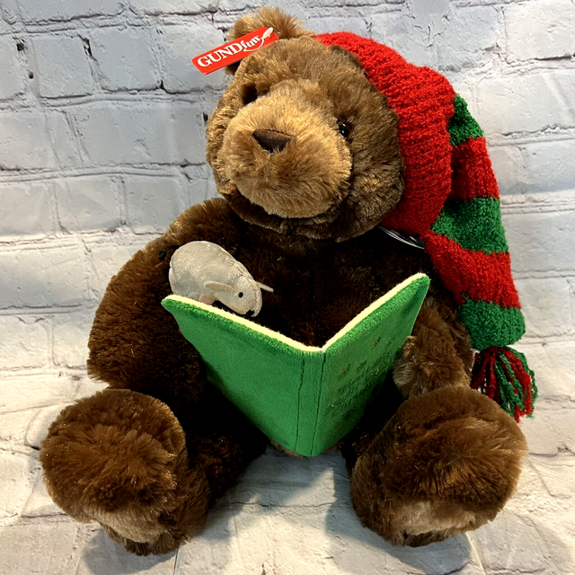 GUND 2007 Animated Storytime Bear Reads 