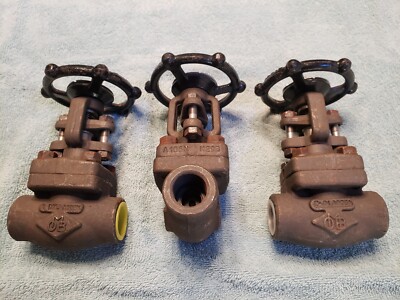 OMB 3/4'' GATE VALVE OIL/GAS CLASS 800 1975 PSI API 602 ISO 15761 GREAT VALUE!