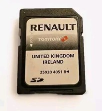  Renault Genuine Sat Nav SD Card United Kingdom and Ireland  259204051R