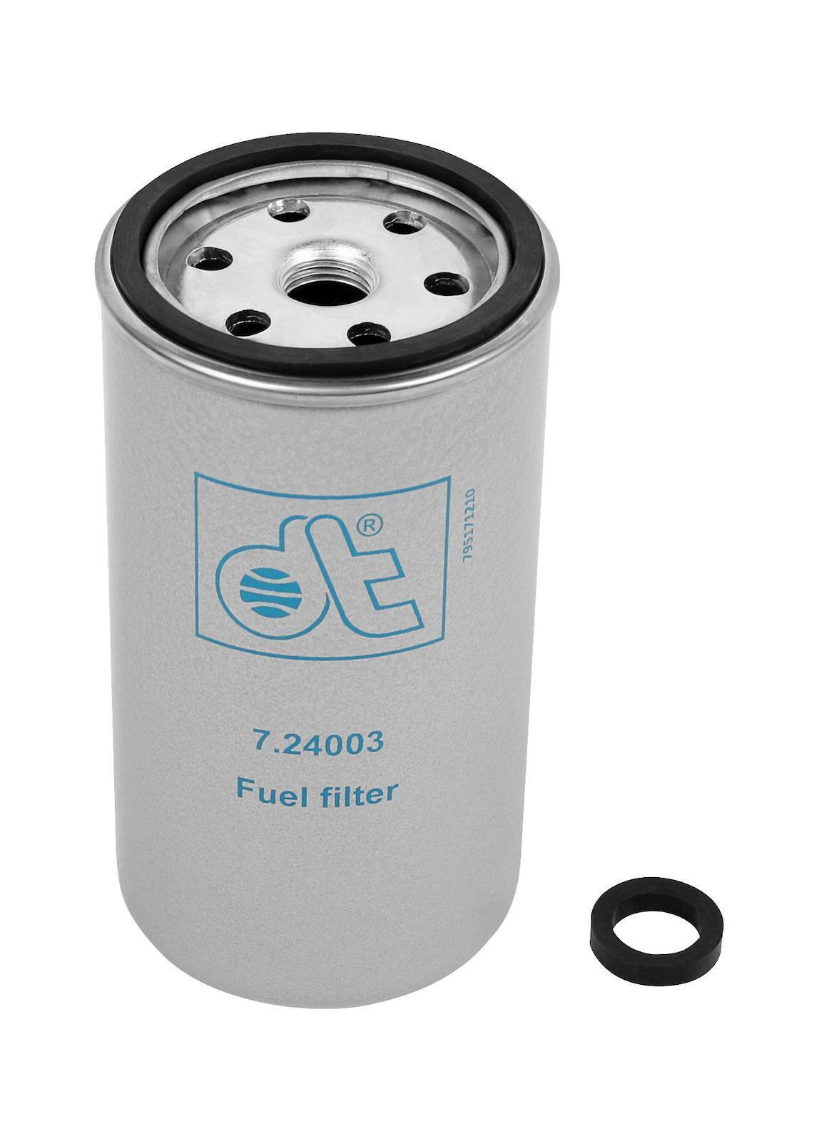 Fuel filter DT Spare Parts 7.24003 Fuel filter D 76 mm M16 x 1,5 H 147,5 mm