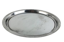 American Permanent Ware Stainless Steel Dallas Round Collection / Communion Tray