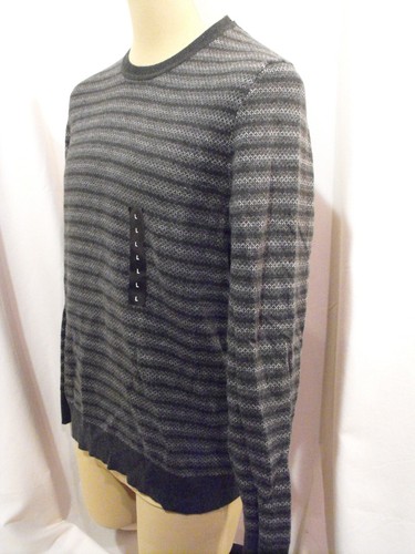 Marc Anthony Green Geometric Crew Neck Sweater Men's Large Slim Fit NEW w/ TAGS - Picture 2 of 6