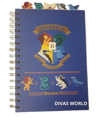 Harry Potter gefüttertes Notizbuch Hogwarts Wappen Haftnotizblock Tagebuch Primark