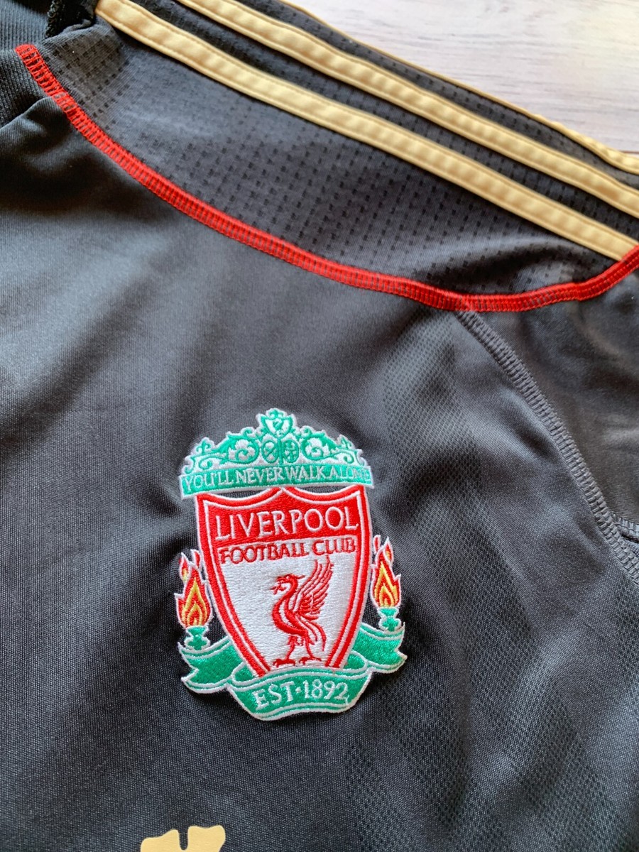 Liverpool 2009 - 2010 Away football shirt jersey Adidas size