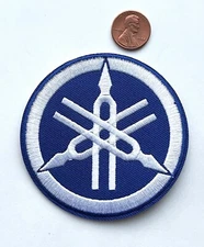 🇨🇦 Motocycle Racing Embroidered Patch Iron On Yamaha Biker Appliqué FA018