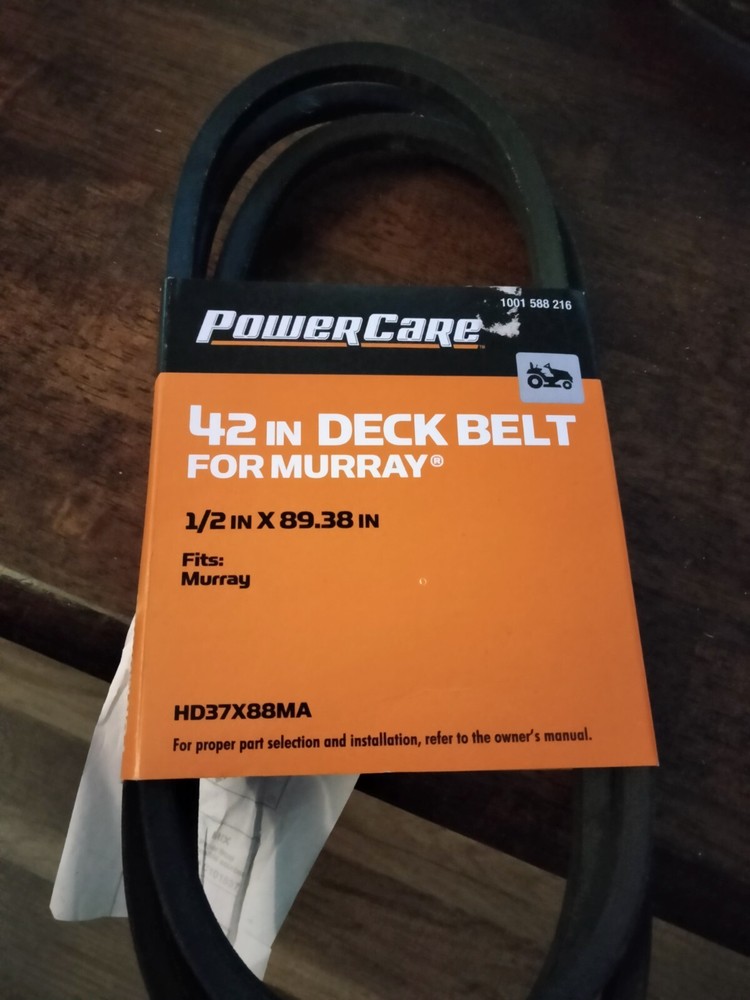 Power Care 42-Inch Deck Belt HD37X88MA for Enhanced Performance  
