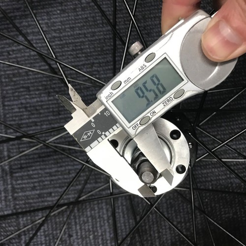 Black 20" Folding/BMX Bike eBike Front Wheels Rim, suit V Brake or Disc brake - Picture 5 of 12