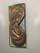 NEW Spa Sister Light Weight Stylish Eye Mask Gold Metallic