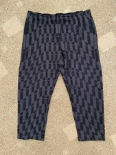 Nike Sportswear Tech Pack Sweatpants Womens XL Pants Black Plaid CZ8936-010