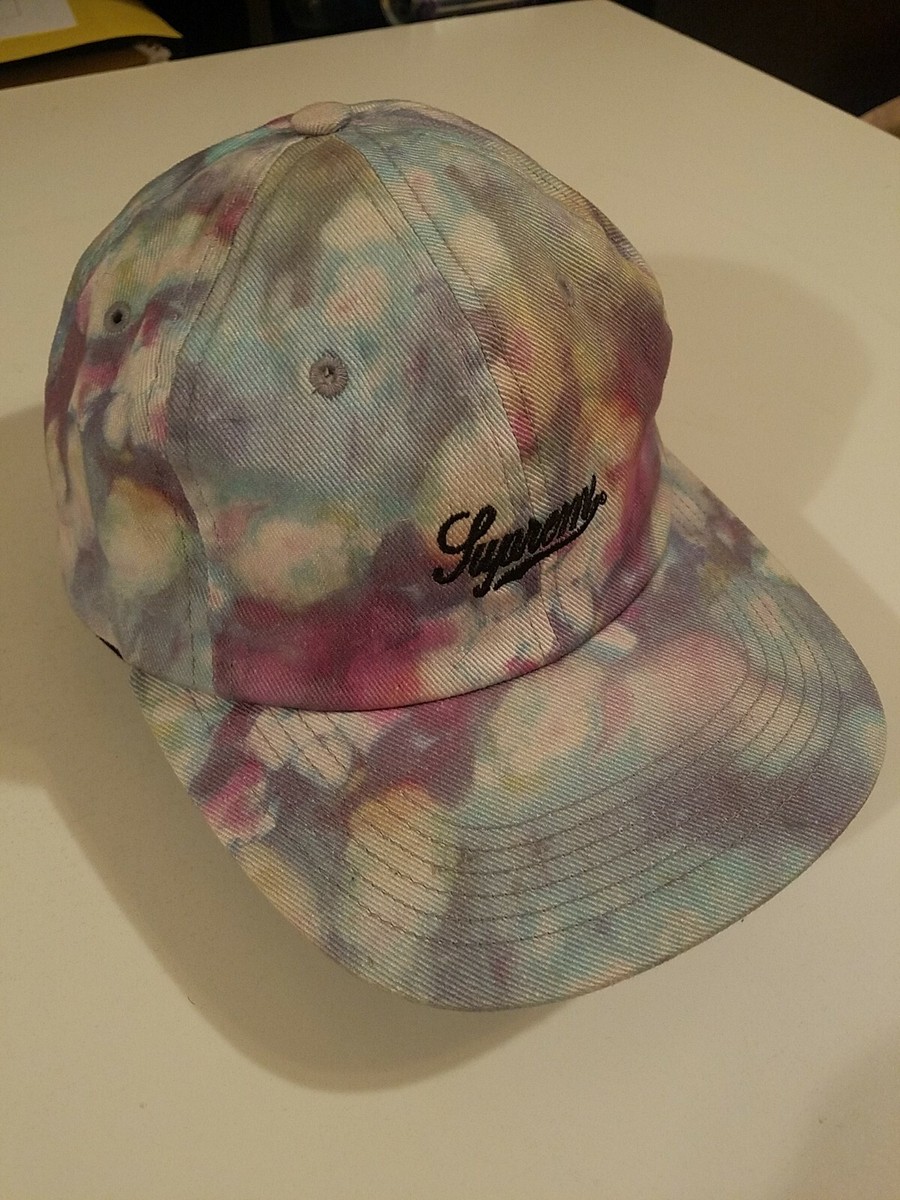 帽子 Supreme Tie Dye Red Cap Supreme tie dye hat 2025