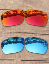 Fire Red Ice Blue Mirror Oakley Replacement Lenses For Holbrook Polarized 100