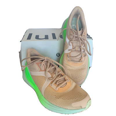 Lululemon Blissfeel Women's Running Shoe Butter Pink Green Light