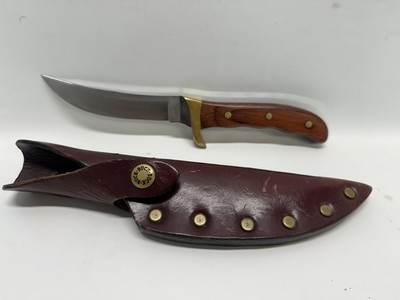 Buck Akonua fixed Blade Knife w. sheath | eBay