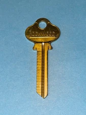 Vintage Original Lockwood Key Blank, # B346KL, Ilco # 1004KL, NOS