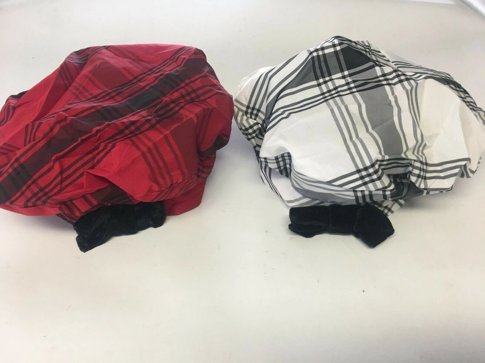 2 Koala Baby Girls 6-12 Months Infant formal Hats with Bows Red & White