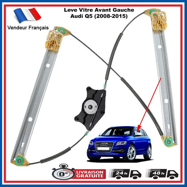 Fensterheber Vorne Links Fahrer FüR Audi Q5 SQ5 8R0837461 8K0959801-image