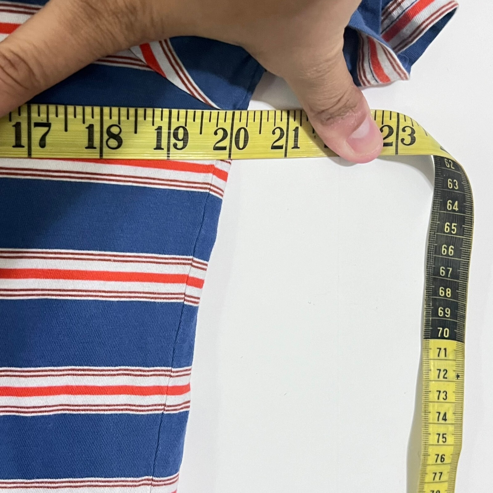 Criquet Mens Polo Shirt Size M Red Slim Fit Short Sleeve Organic Cotton