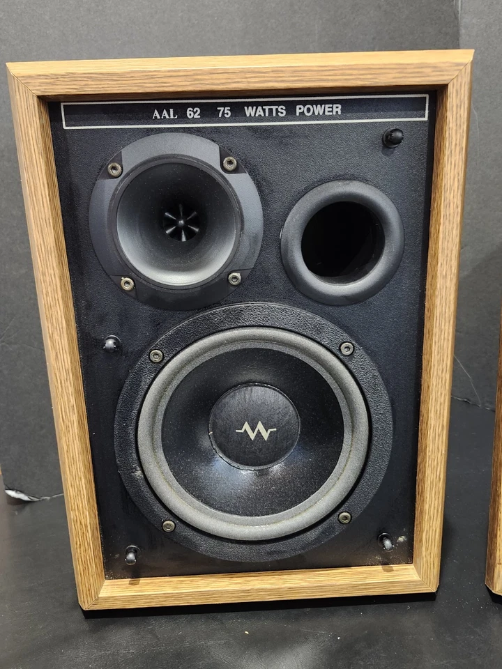 Altavoces de estantería de 2 vías MTX AAL 62 75w de colección raros. Sonido muy impresionante! Foto 4 de 4